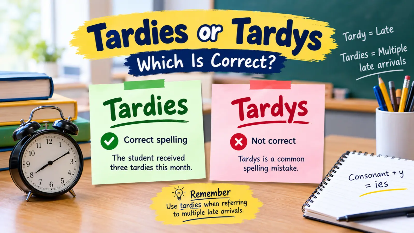 Tardies or Tardys