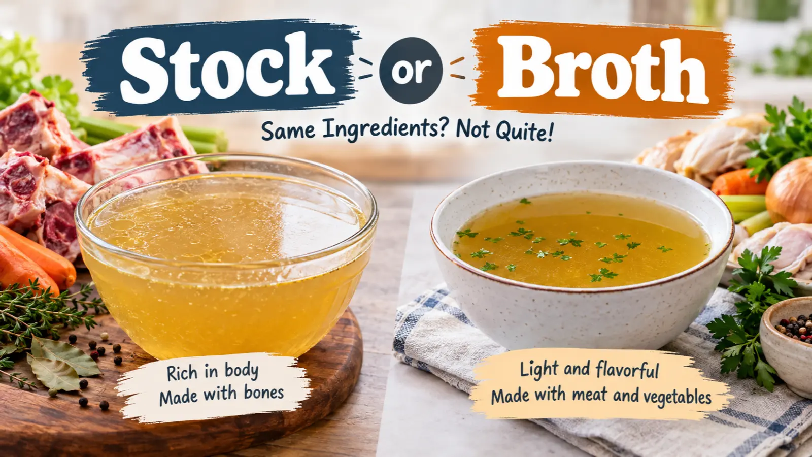 Stock or Broth