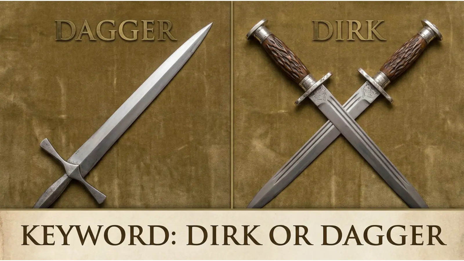 Dirk or Dagger