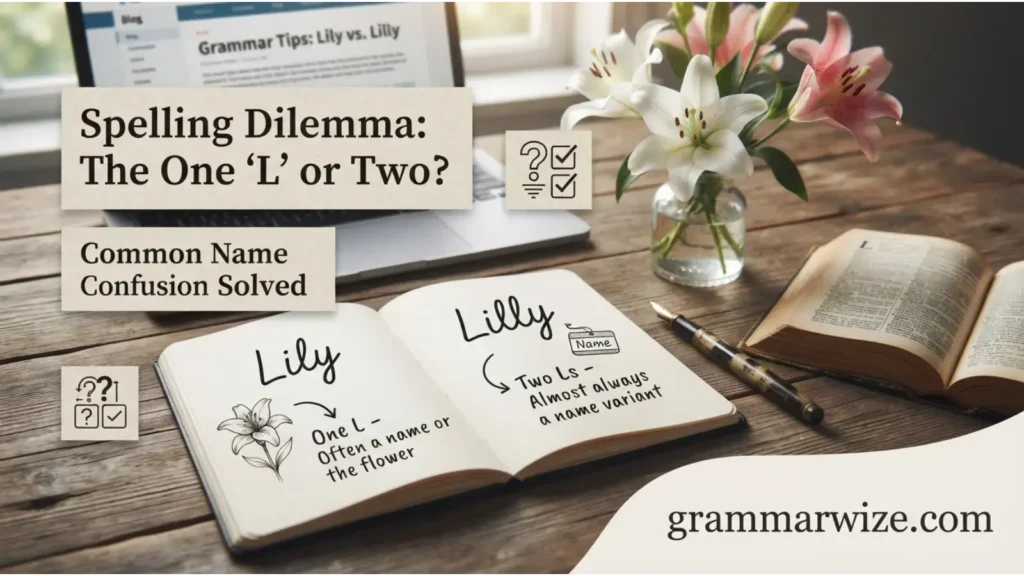 Why Do People Confuse Lily and Lilly?