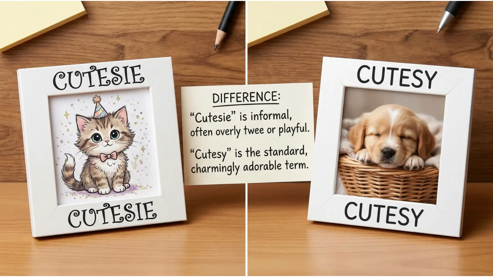 Cutesie or Cutesy