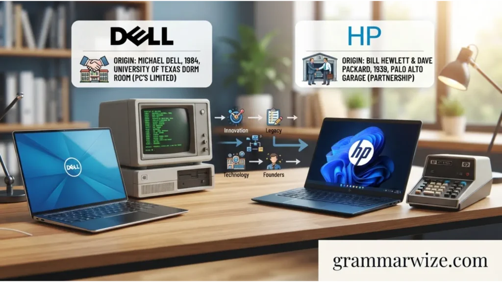 Dell vs HP Name Origin