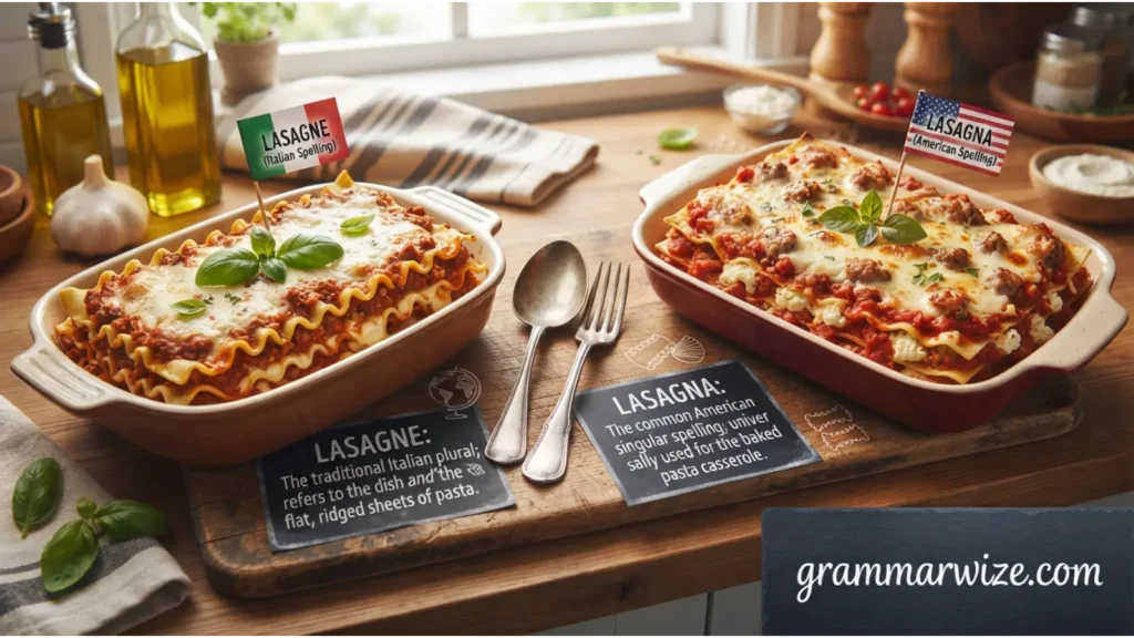 What Is the Difference Between Lasagne and Lasagna