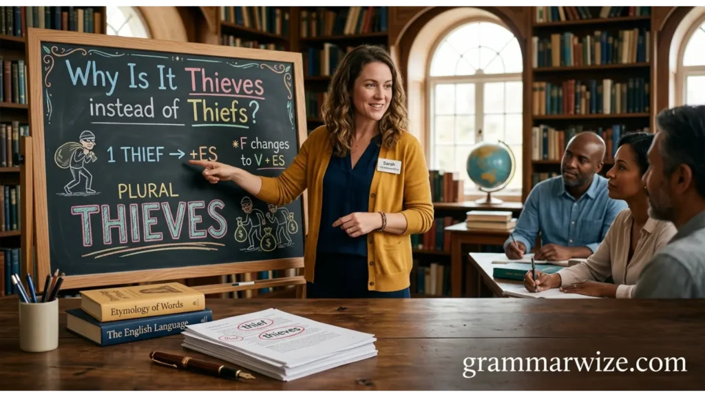 Why Is It Thieves Instead of Thiefs?