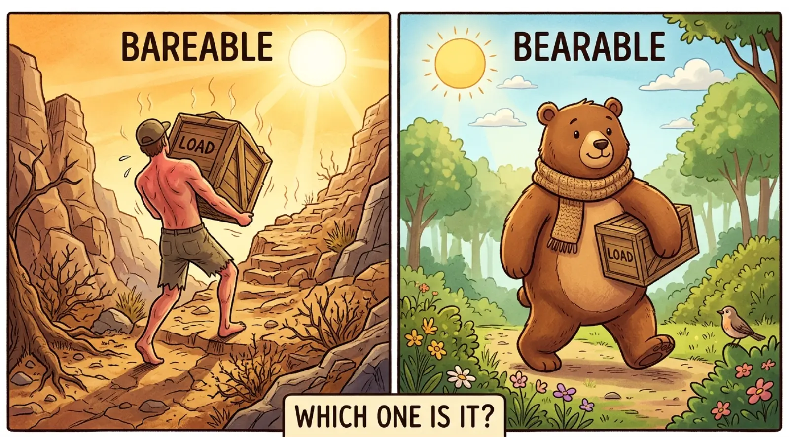 Bareable or Bearable