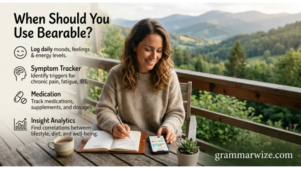 When Should You Use Bearable?