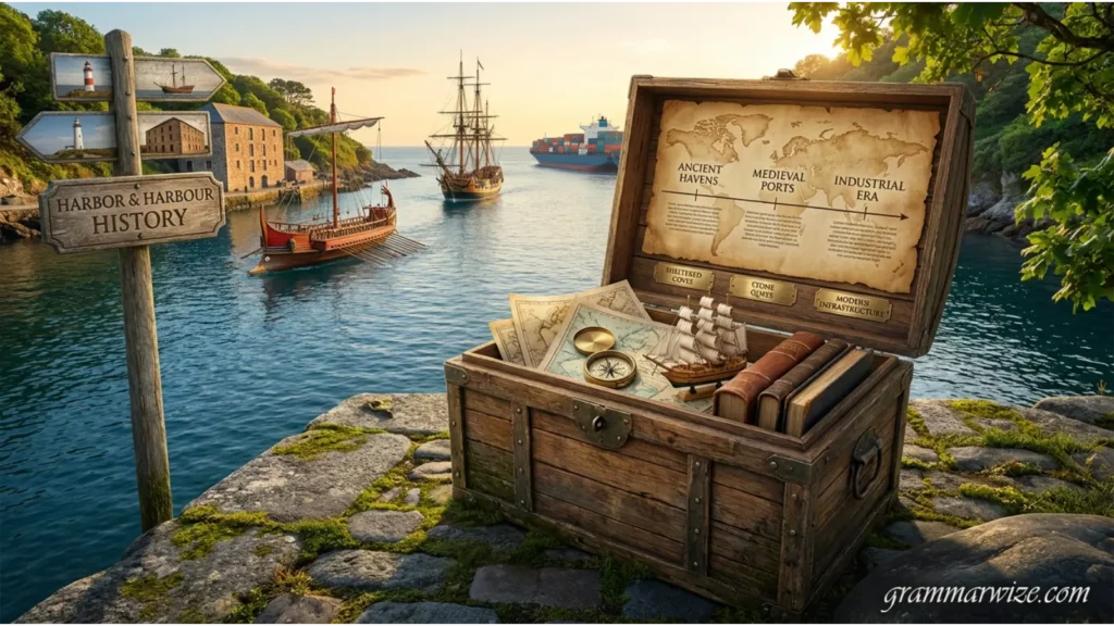 History of Harbor and Harbour