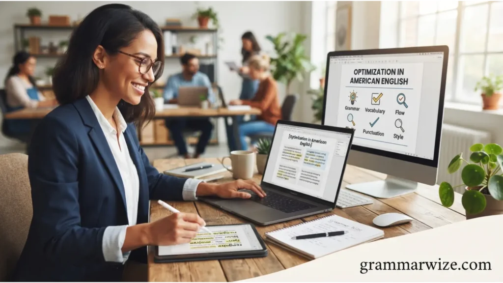 Optimization in American English