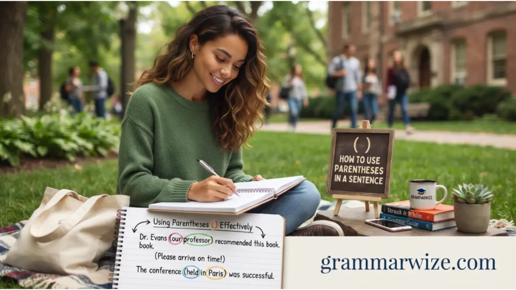 How to Use Parentheses in a Sentence