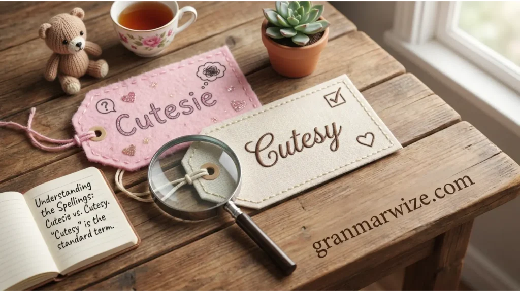 Why Do People Confuse Cutesie and Cutesy?