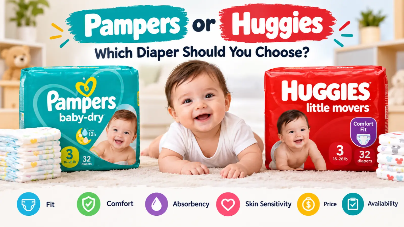 Pampers or Huggies