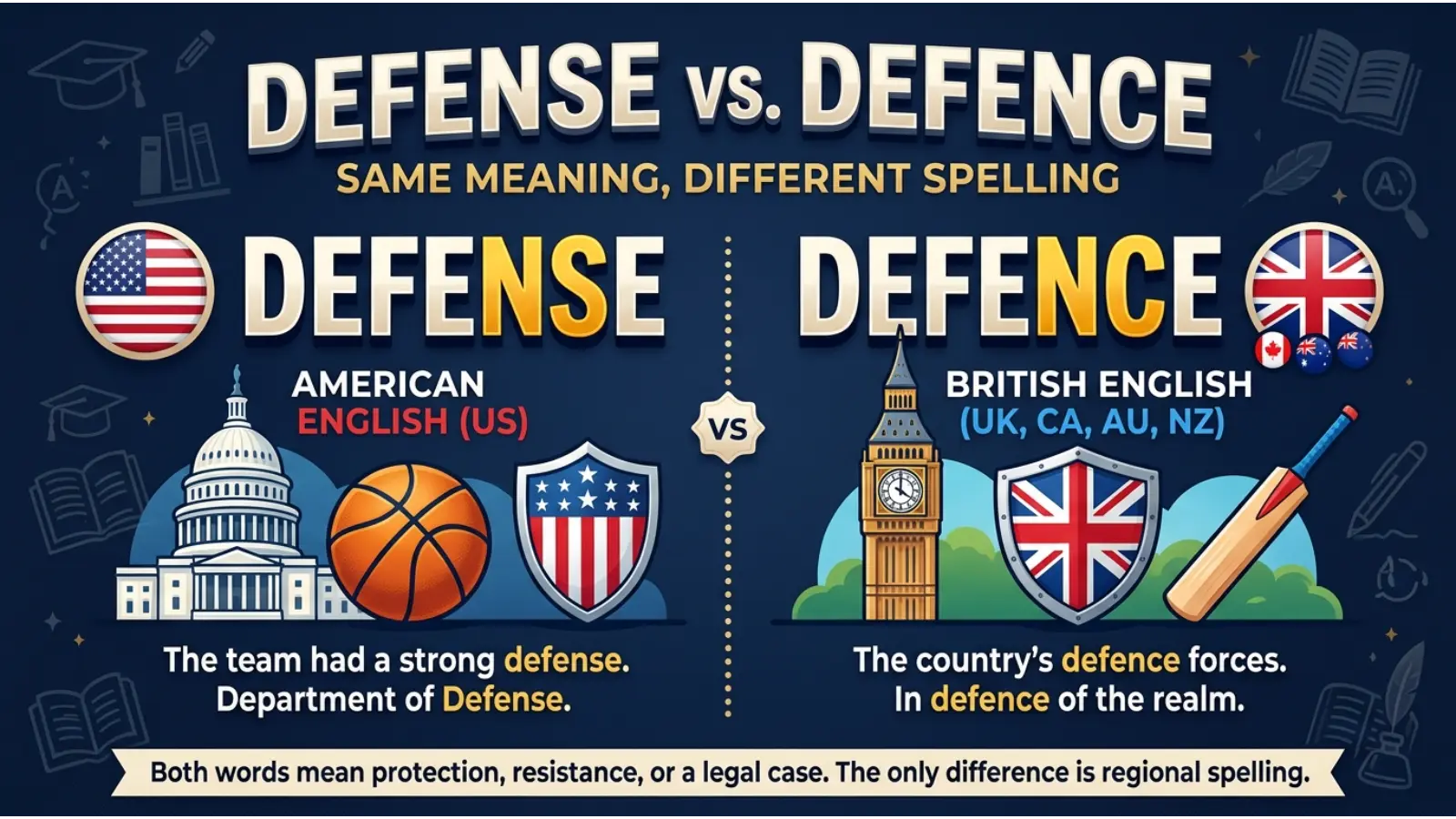 Defense or Defence