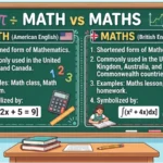 Math or Maths