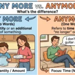 Any More or Anymore