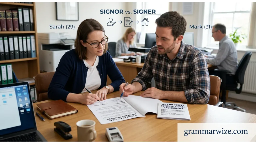 Why Do People Confuse Signor and Signer?