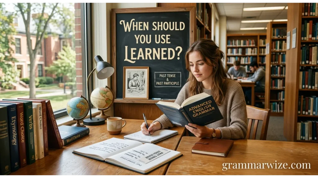 When Should You Use Learned?