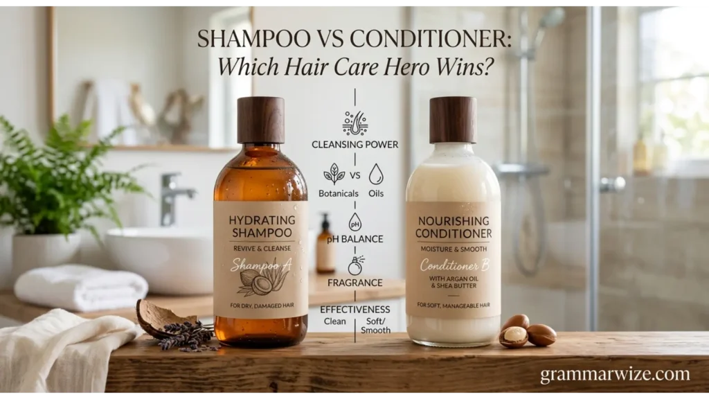 Shampoo and Conditioner Comparison