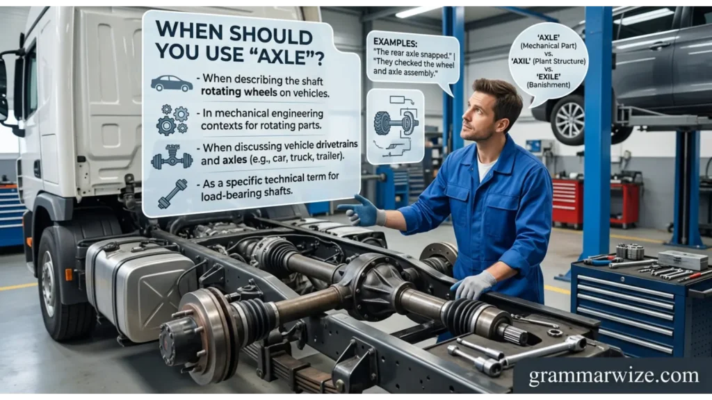 When Should You Use Axle?