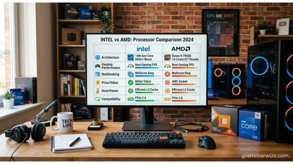 Intel vs AMD Comparison Table