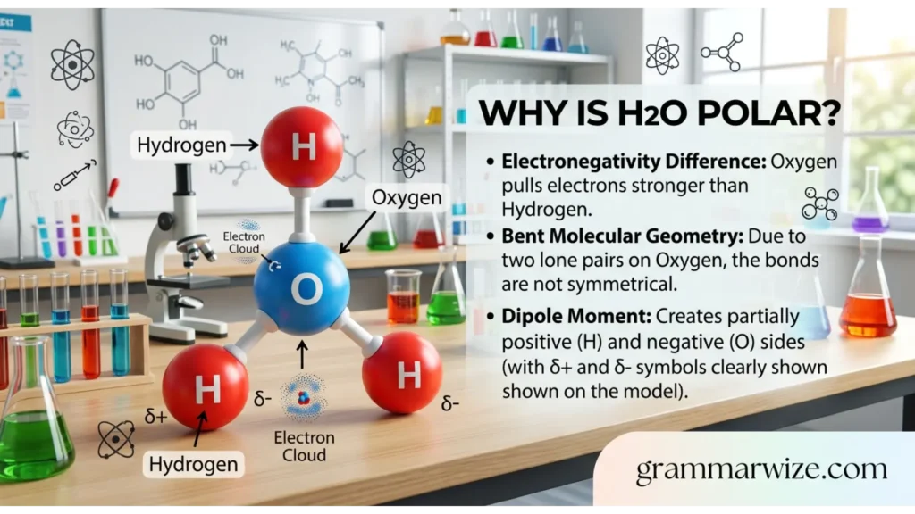 Why Is H2O Polar?
