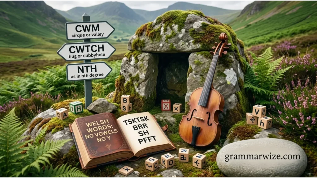 Examples of Words Without Vowels or Y
