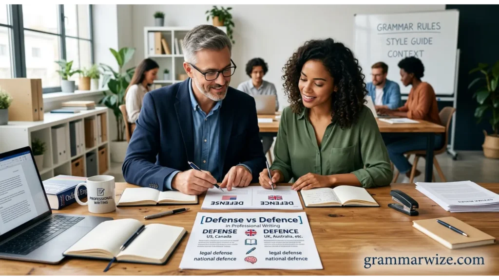 Defense vs Defence in Professional Writing