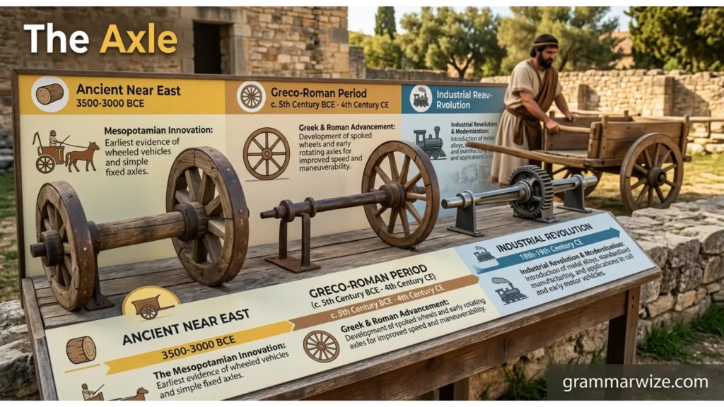 Origin and History of Axle