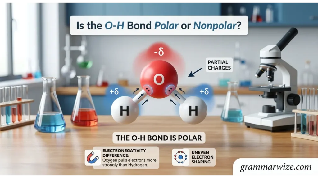 Is the O–H Bond Polar or Nonpolar?