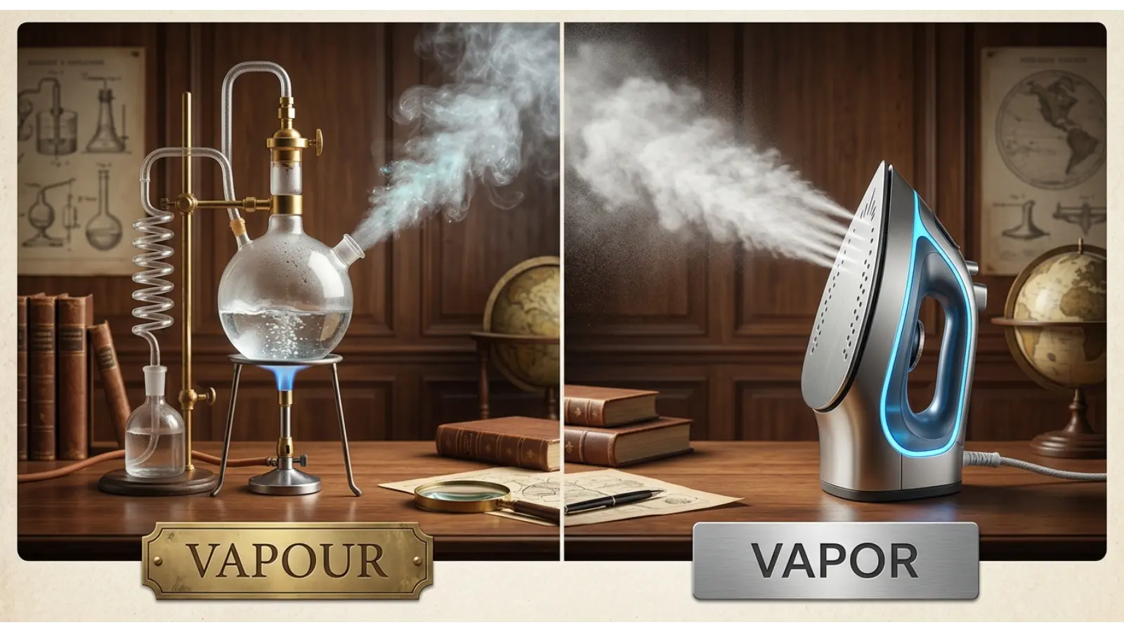 Vapour or Vapor