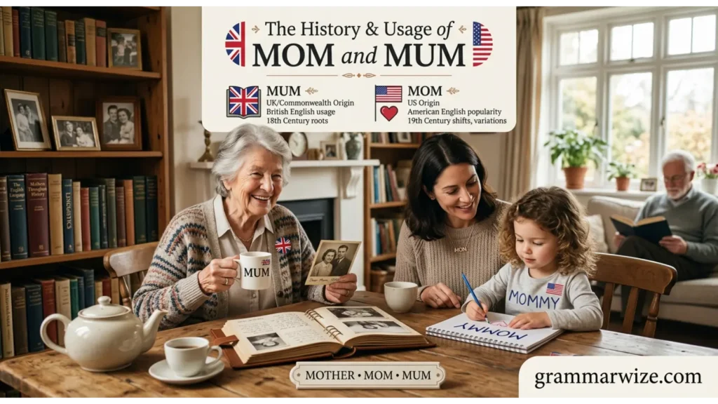 History of Mom and Mum