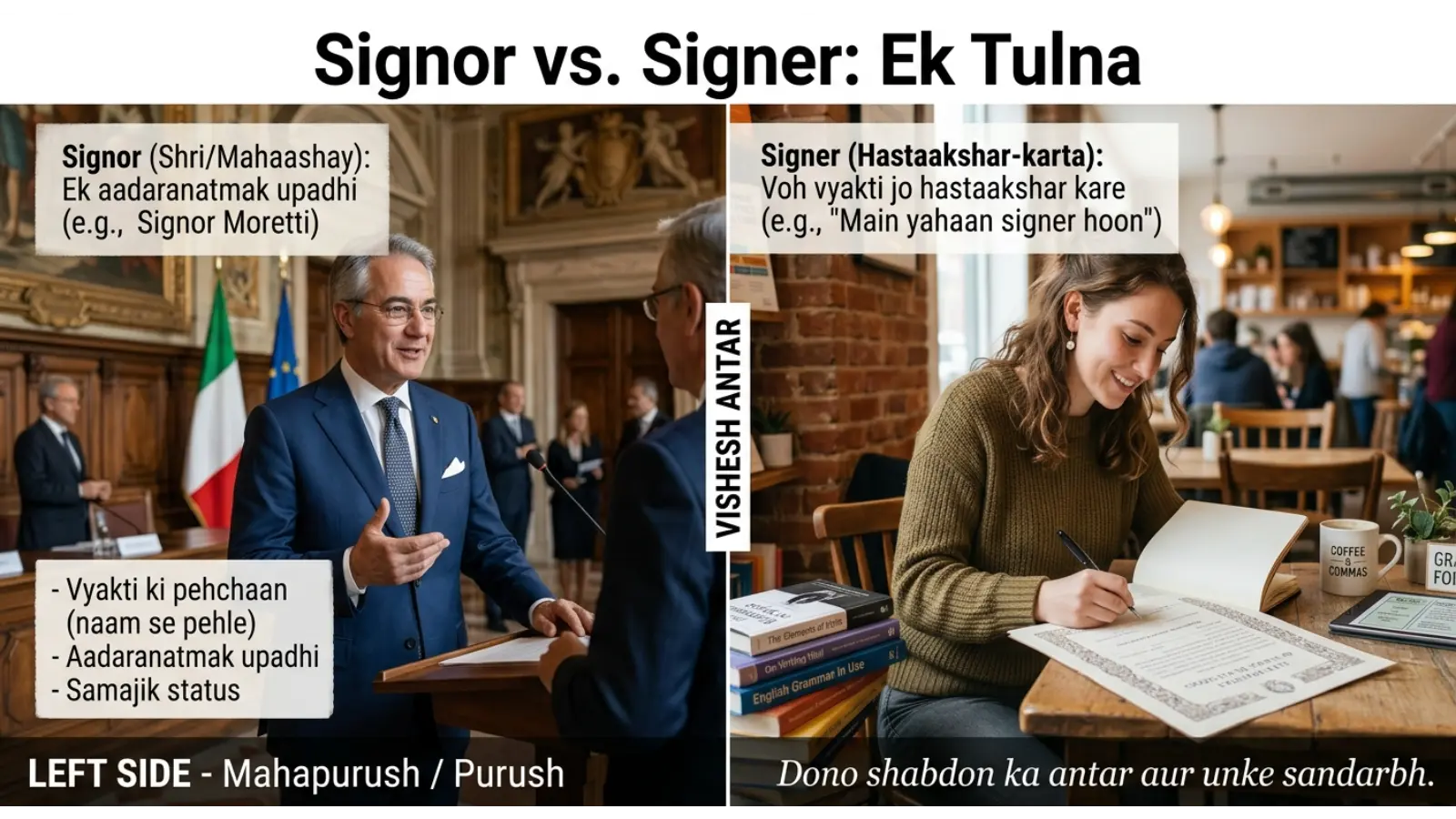 Signor or Signer