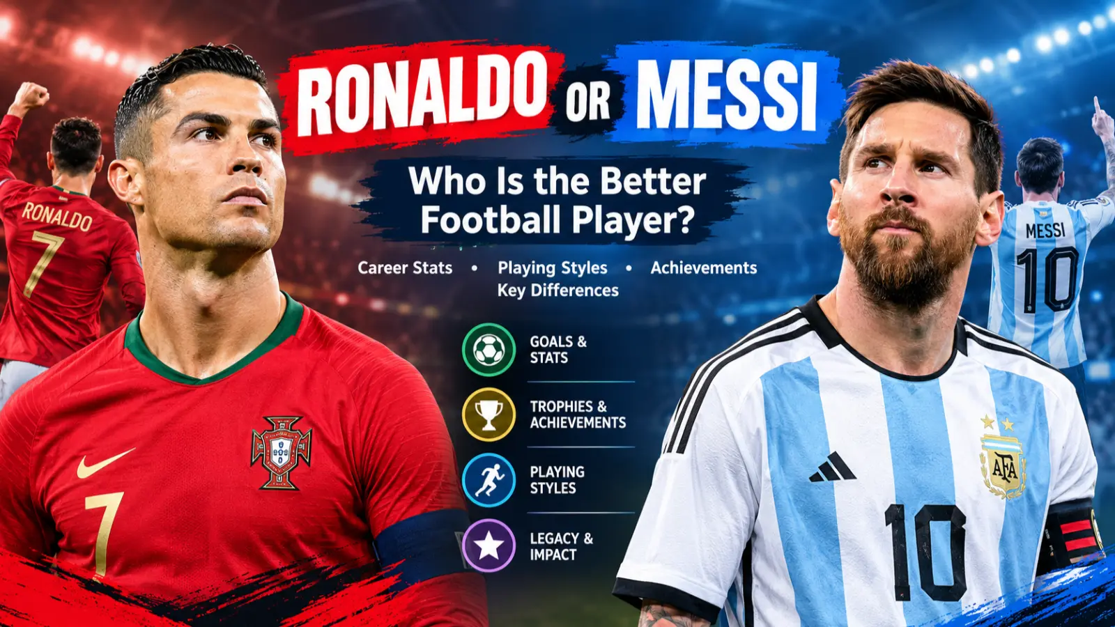 Ronaldo or Messi